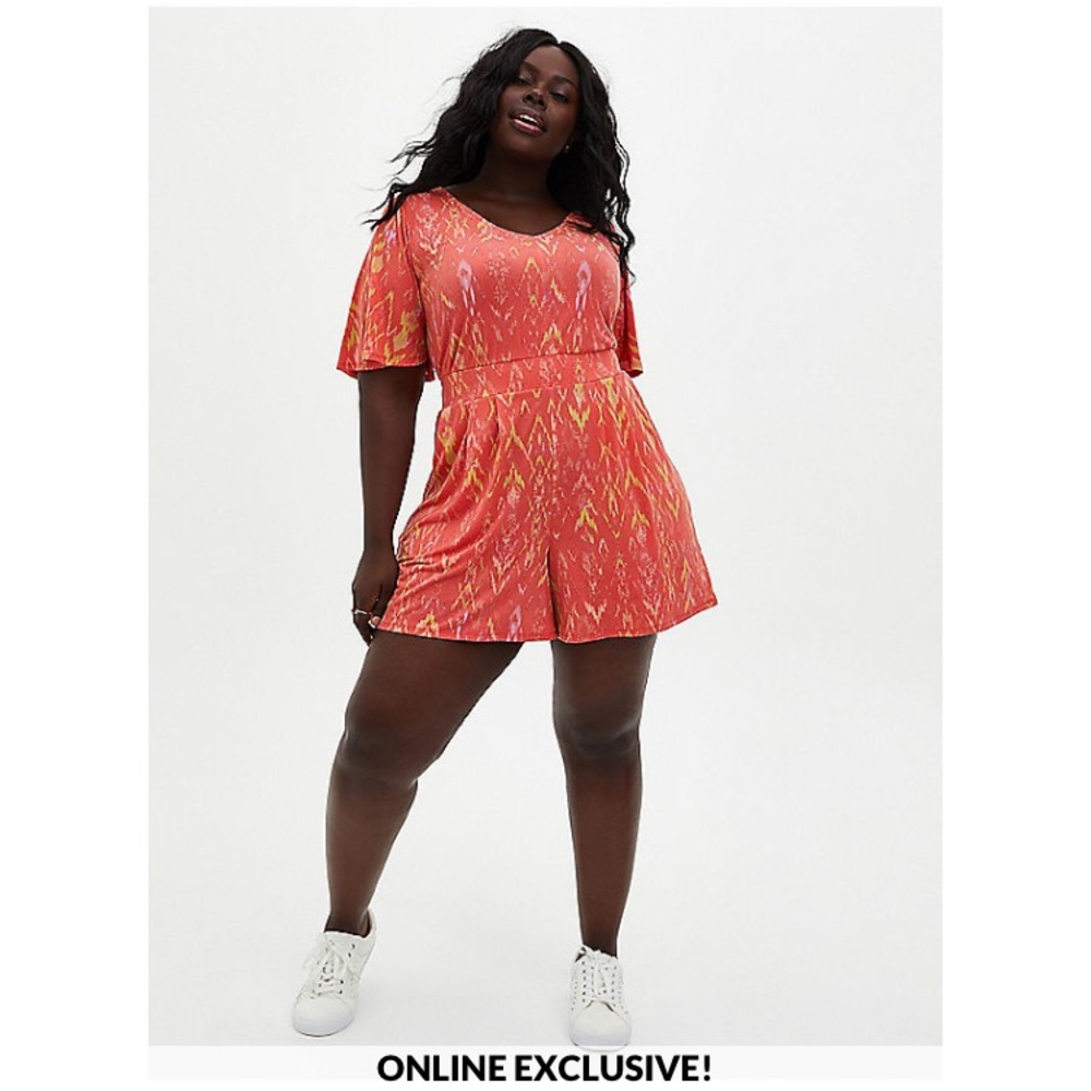 Coral Studio Knit Romper